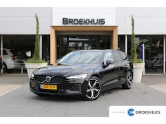 Volvo V60 - 2.0 T6 Plug-in hybrid AWD Plus Dark stoel/stuur verwarming, adaptive cruise control