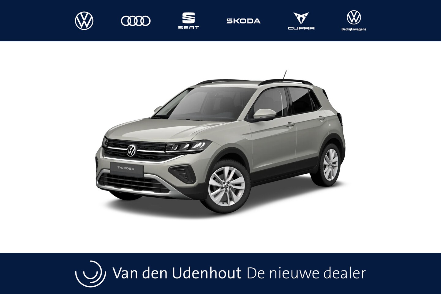 Volkswagen T-Cross - 1.0 TSI 95 5MT Life Edition Parkeersensoren voor en achter (Park Distance Control) - AutoWereld.nl