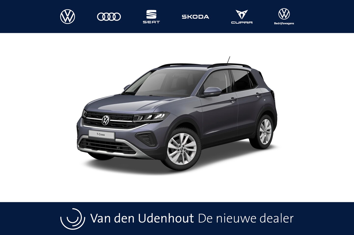 Volkswagen T-Cross - 1.0 TSI 95 5MT Life Edition | 'App-Connect' draadloze smartphone integratie | Achterlichte - AutoWereld.nl