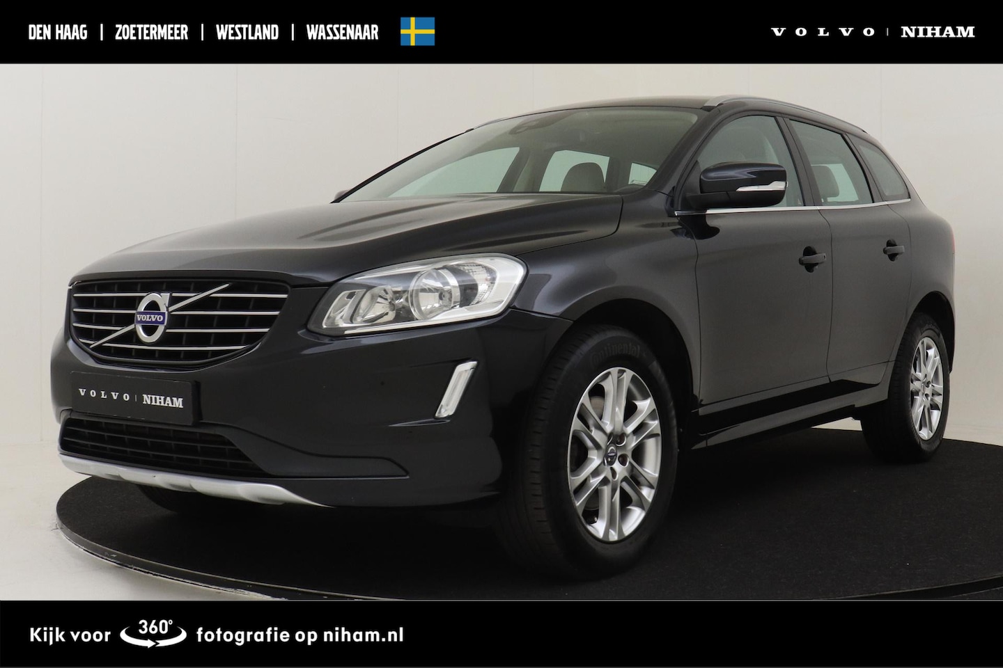 Volvo XC60 - D5 AWD AUT. -POWER-SEATS|TREKHAAK|18"|VOLVO.GUARD|LEDER - AutoWereld.nl