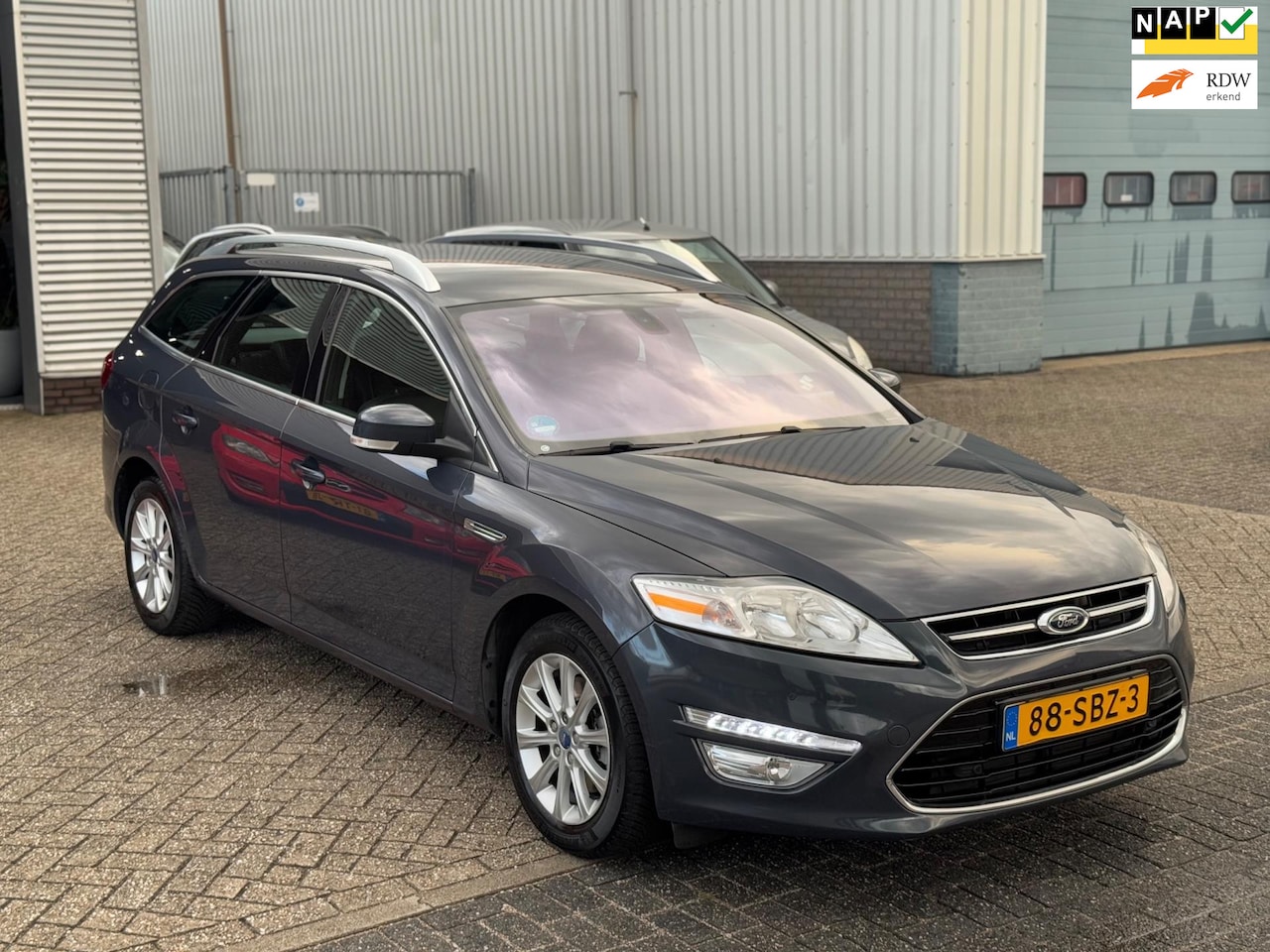 Ford Mondeo Wagon - 1.6 EcoBoost Titanium Airco | Navi | Cruise | Memory | Trekhaak - AutoWereld.nl