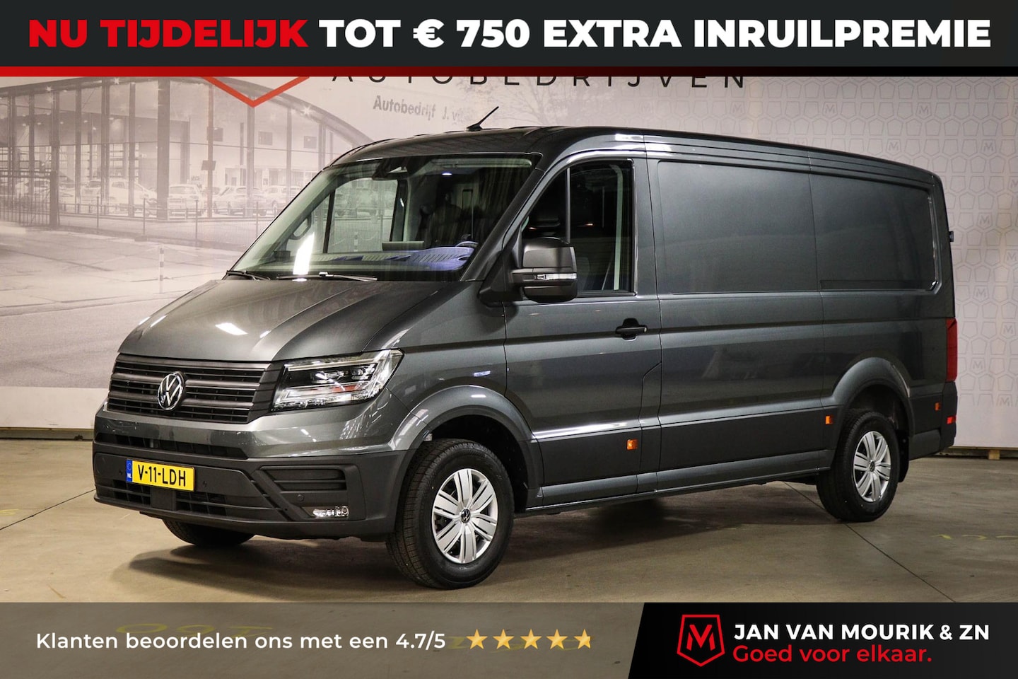 Volkswagen Crafter - 35 2.0 TDI L3H2 Trendline | ERGO COMFORT | LED | CLIMA | DAB | CAMERA | STOELVERWARMING - AutoWereld.nl