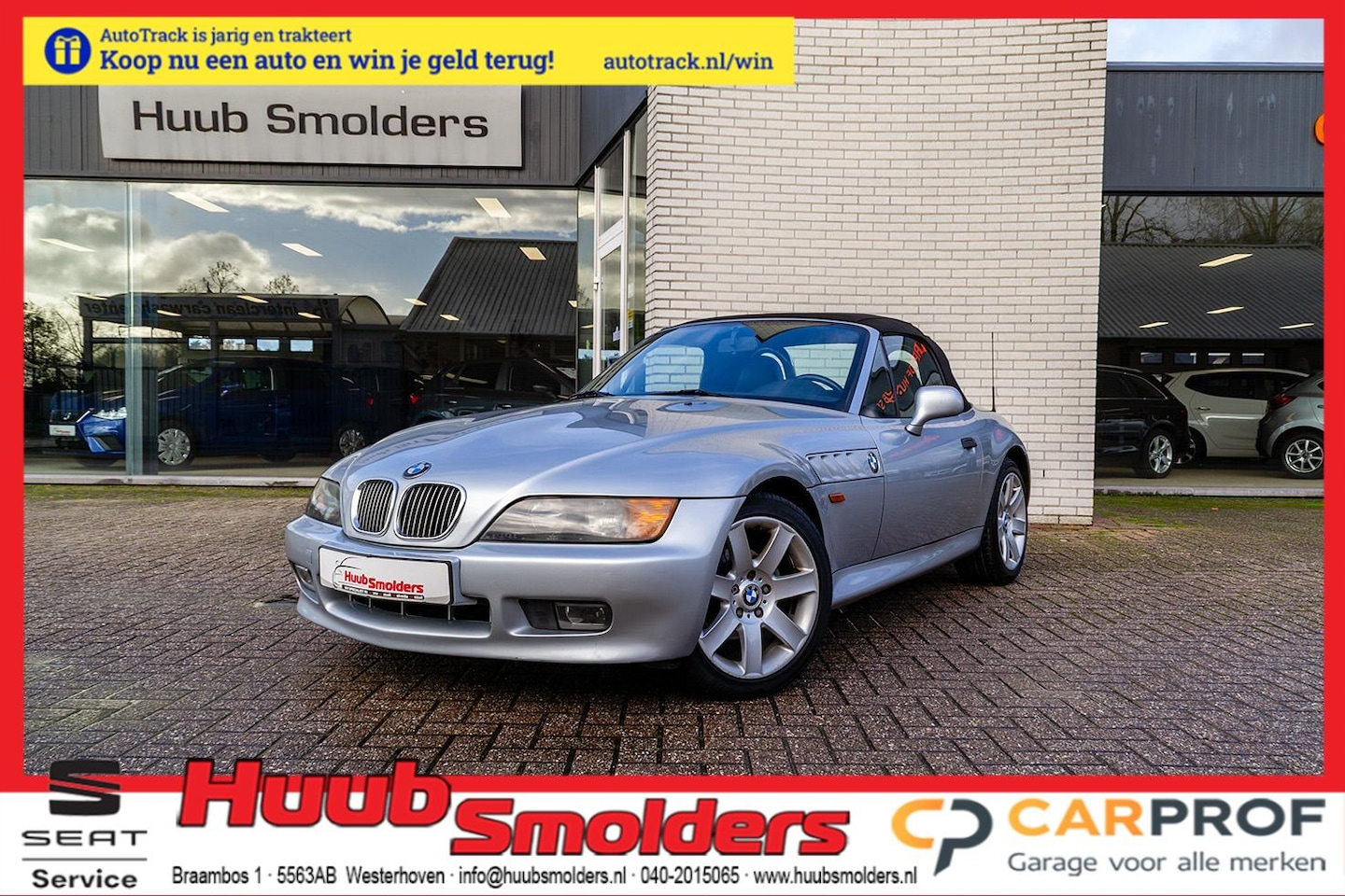 BMW Z3 Roadster - 1.8 Elekt. kap |leer| lichtmetaaal - AutoWereld.nl