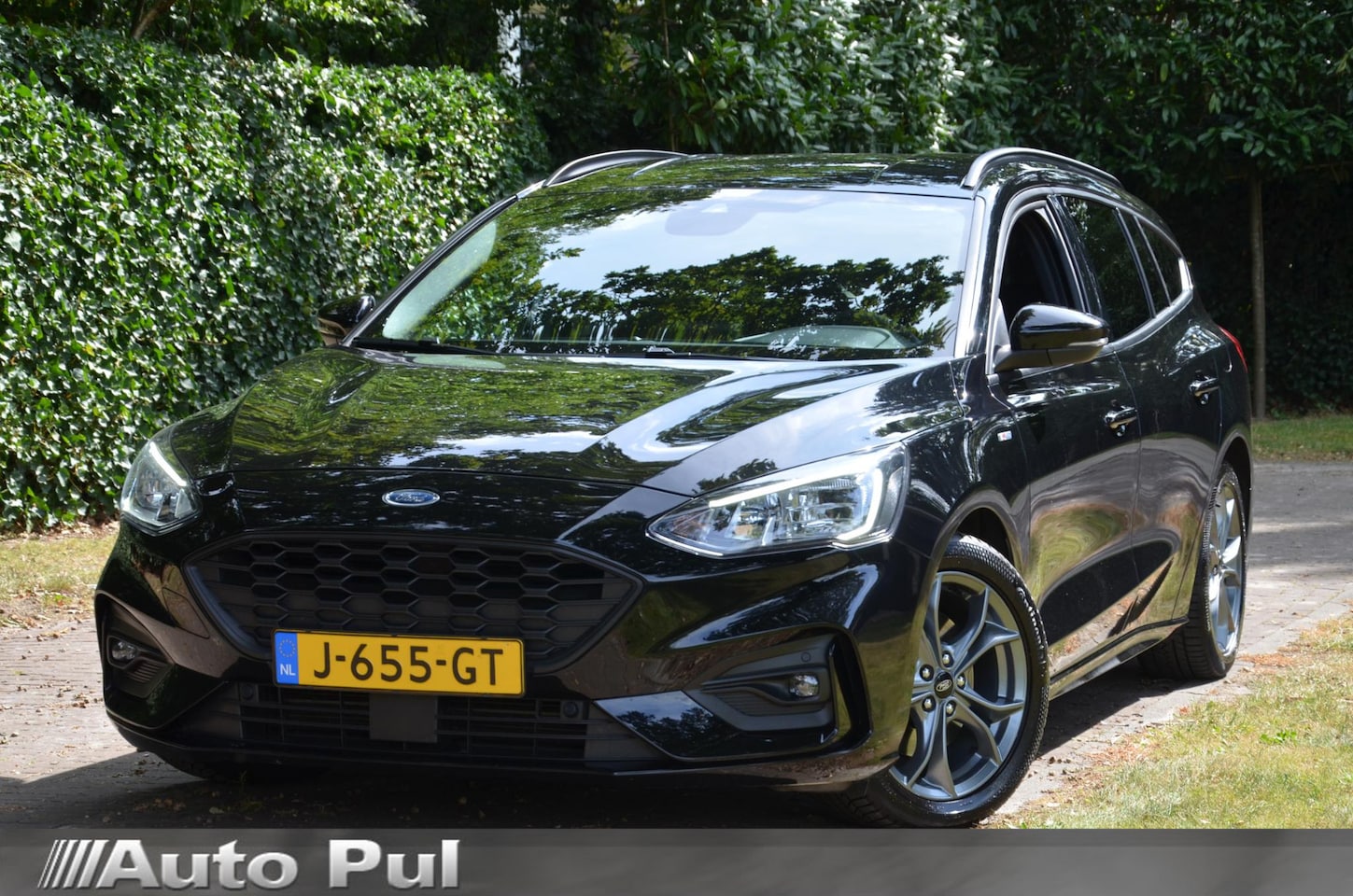 Ford Focus Wagon - 1.5 EcoBoost ST Line Business Navi/Pdc/Ecc/Led/Stoel Stuur & ruitverwarming/Leder/Cr-Contr - AutoWereld.nl