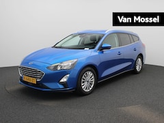 Ford Focus Wagon - 1.0 EcoBoost Titanium X Business AUTOMAAT | TREKHAAK | PDC | NAVIGATIE | DAB | CAMERA | CR