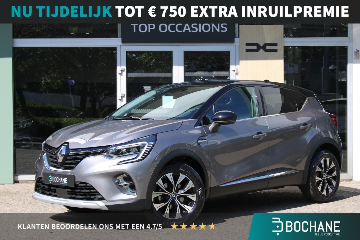 Renault Captur - 1.3 mild hybrid 160 techno Navigatiesysteem | Stoelverwarming | Achterruitrijcamera - AutoWereld.nl