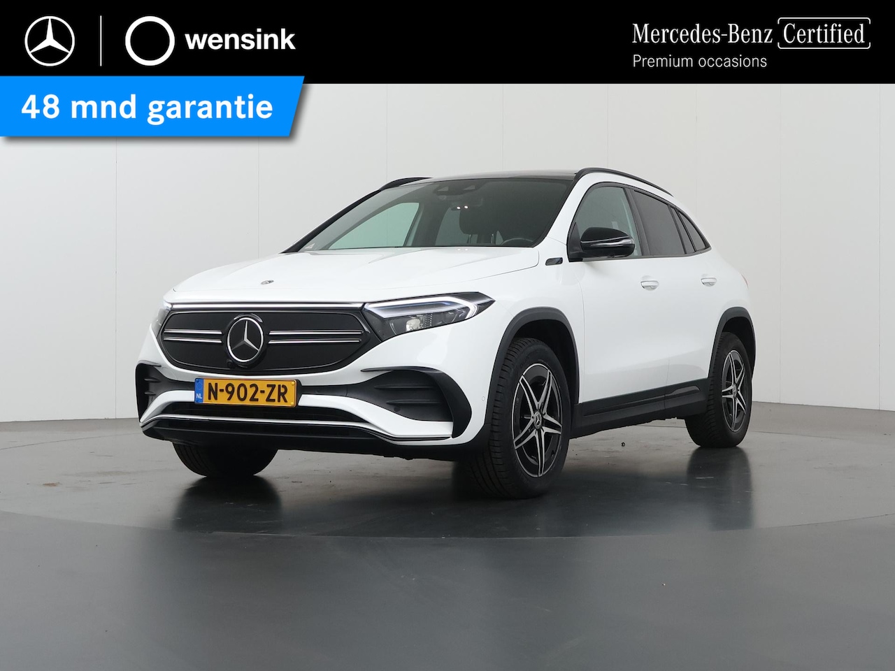 Mercedes-Benz EQA - 350 4MATIC Business Solution AMG 67 kWh | Night | Burmester | Memory | Trekhaak | Rijassis - AutoWereld.nl
