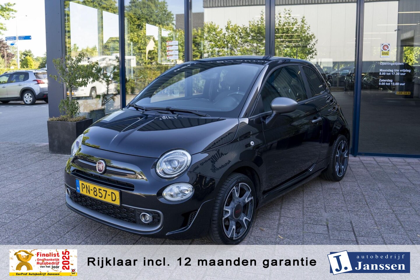 Fiat 500 - 0.9 TwinAir Turbo Sport | Prijs rijklaar incl. 12 mnd garantie | Navi DAB+ Bluetooth - AutoWereld.nl