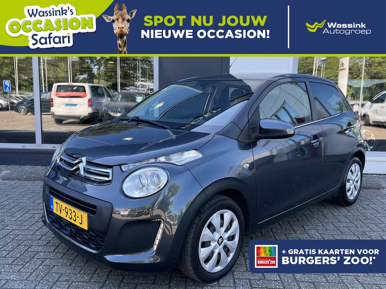 Citroën C1 - 1.0 VTi 68PK 5D Feel | Apple Carplay | Android Auto | Camera | Safari Actie - AutoWereld.nl