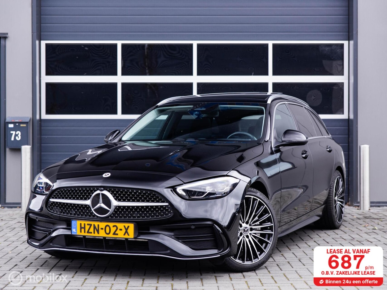 Mercedes-Benz C-klasse Estate - 220d AMG Line Pano/Sfeerverlichting - AutoWereld.nl