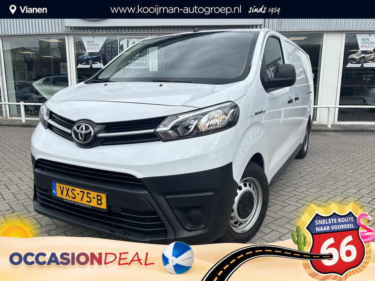 Toyota ProAce Electric Worker - Live Extra Range Long 75 kWh SLECHTS 13.578KM, PARKEERSENSOREN! - AutoWereld.nl