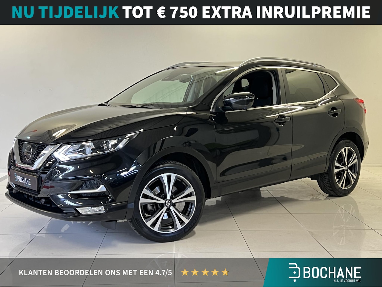 Nissan Qashqai - 1.2 N-Connecta | Panoramadak | Navigatie | 360º Camera | - AutoWereld.nl