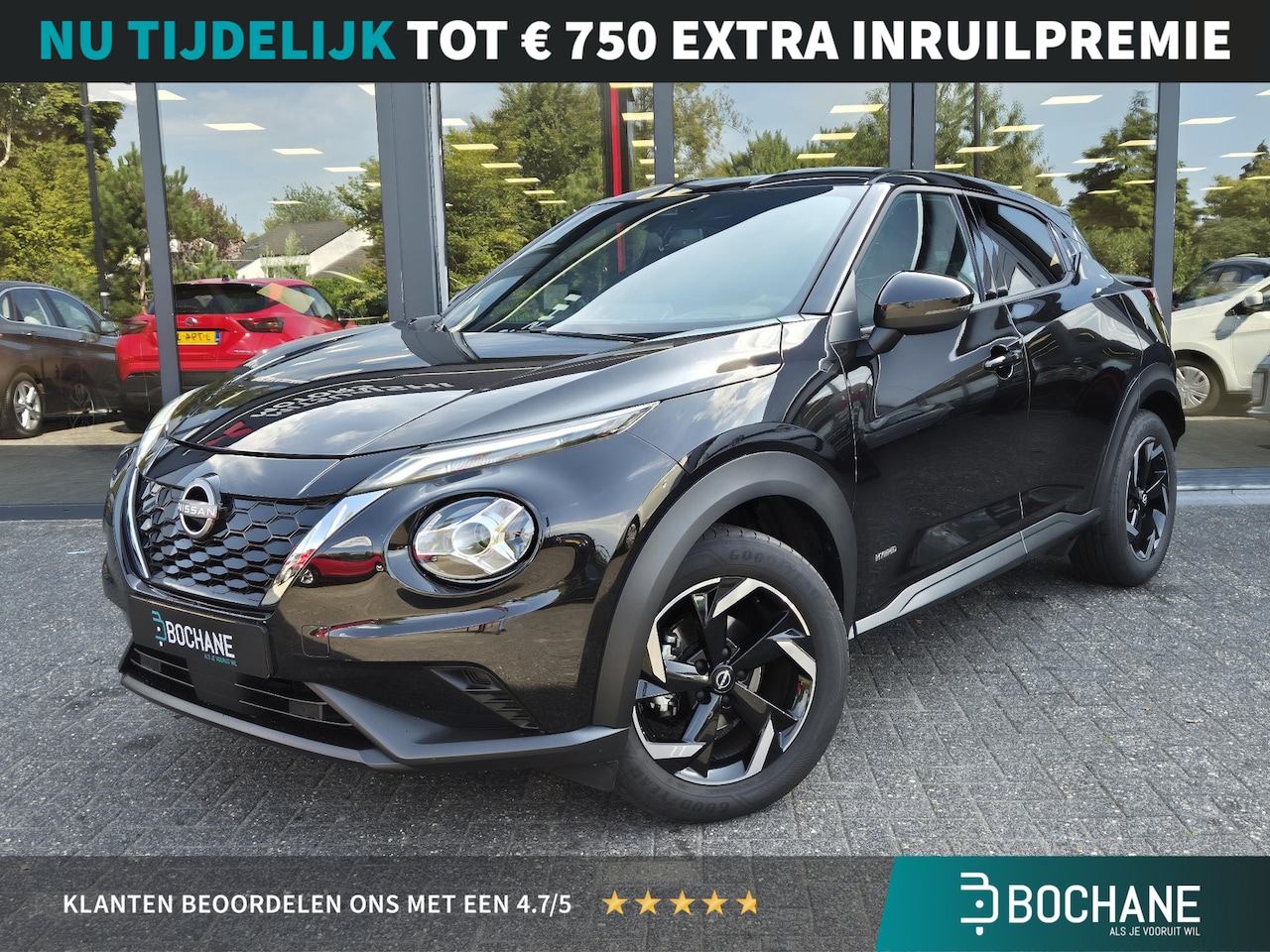 Nissan Juke - 1.6 Hybrid N-Connecta | Camera | Navigatie | - AutoWereld.nl