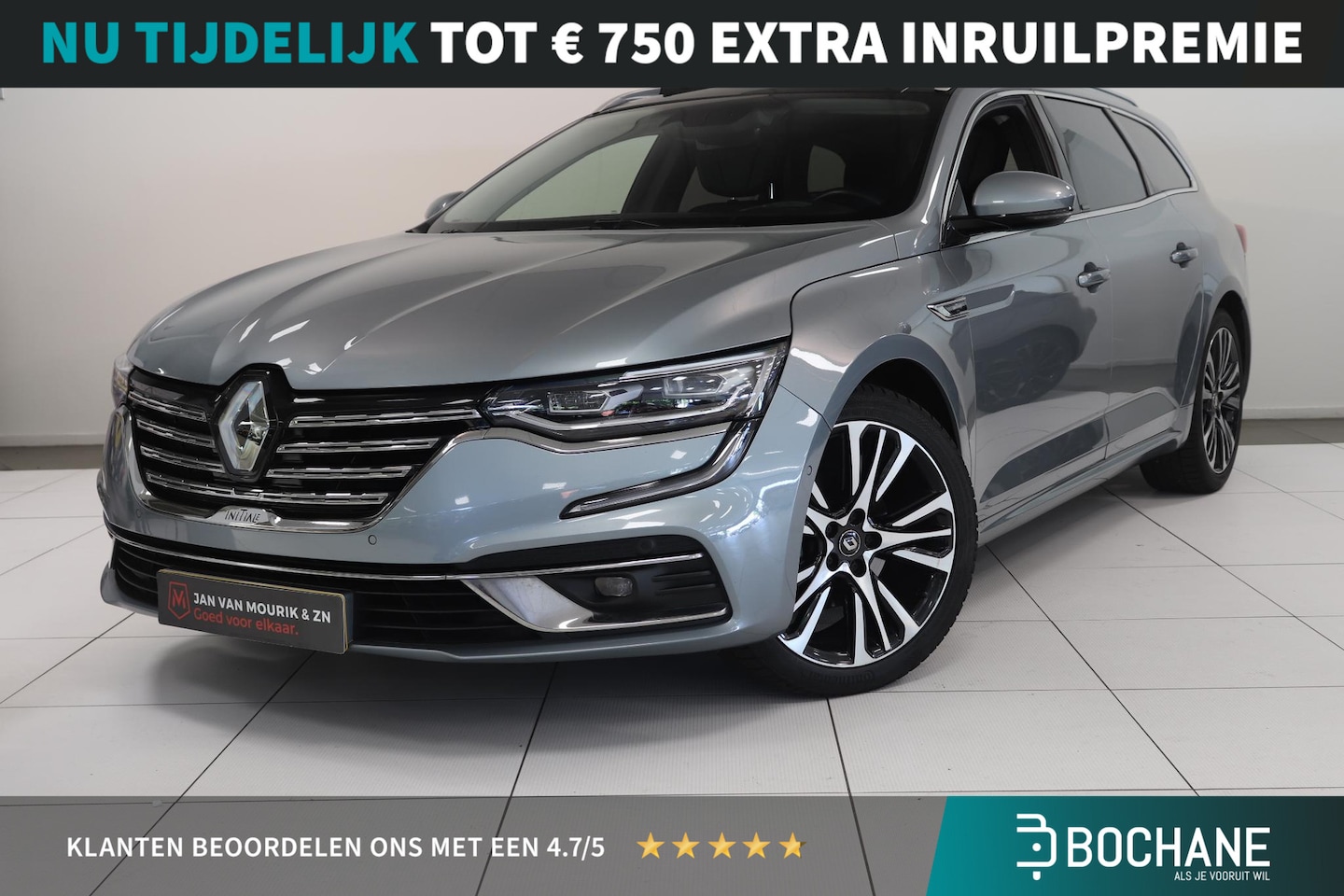 Renault Talisman Estate - 1.3 TCe Business Initiale Paris | Schuif kantel dak | Camera | Leder interieur | BOSE audi - AutoWereld.nl