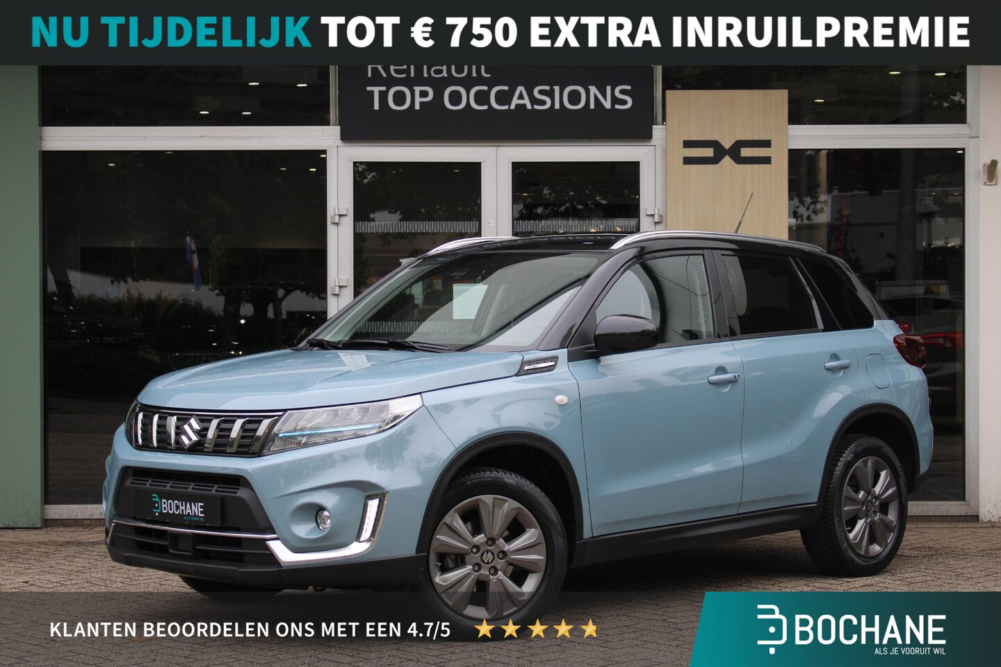 Suzuki Vitara - 1.5 Hybrid Select Automaat | Navigatiesysteem | Dodehoekdetectie | All season banden - AutoWereld.nl
