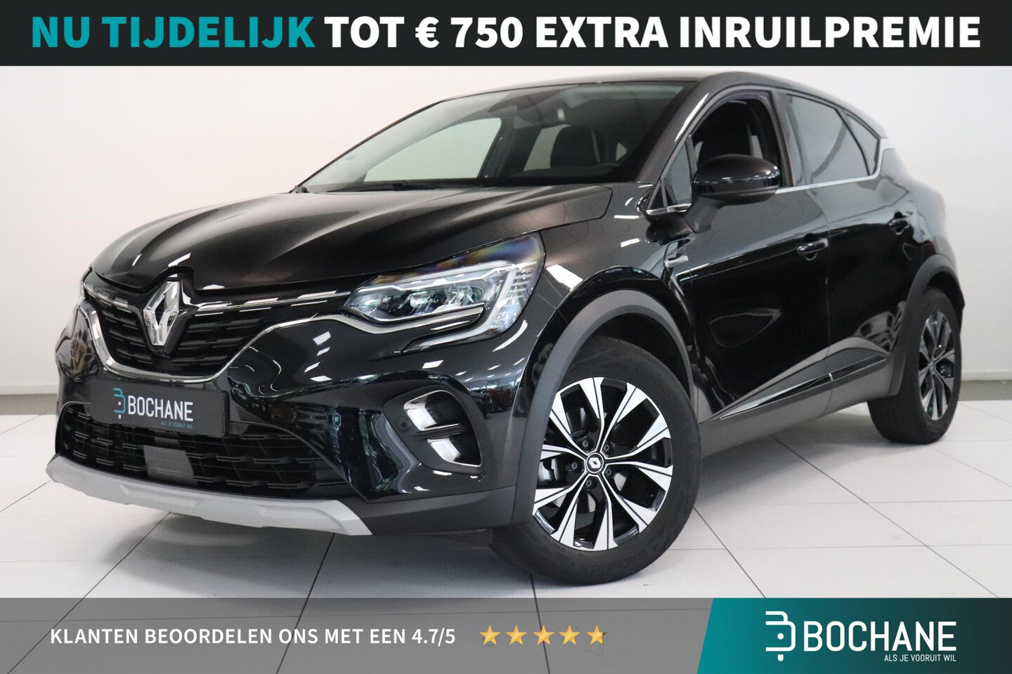 Renault Captur - 1.6 E-Tech full hybrid 145 techno | Camera | Climate control | AppleCarplay AndroidAuto | - AutoWereld.nl