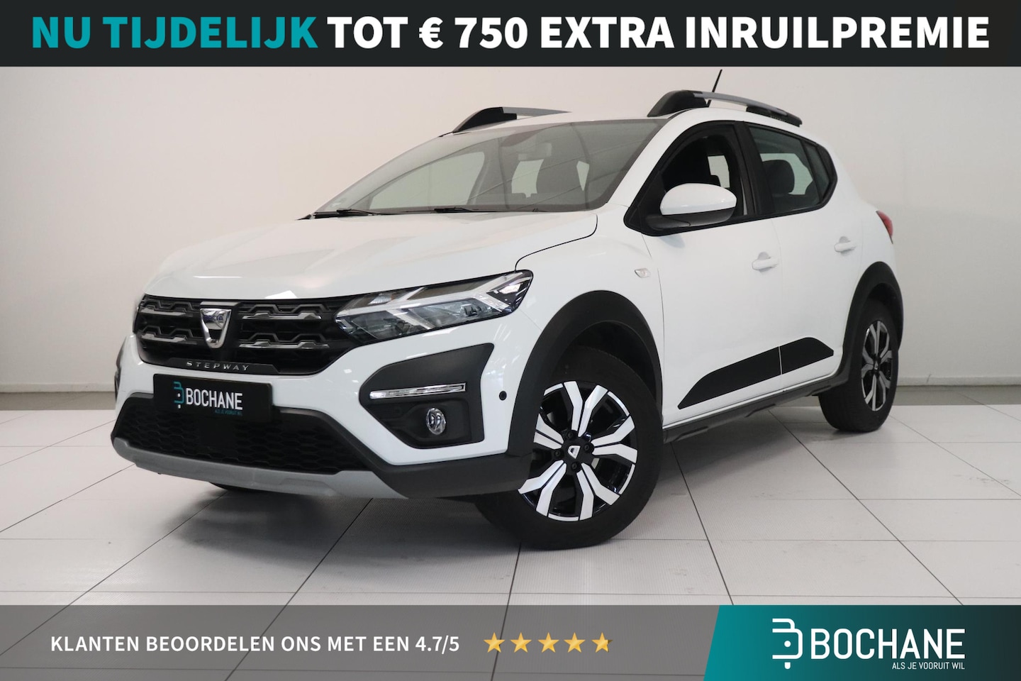 Dacia Sandero Stepway - 1.0 TCe 90 Comfort | Afneembare Trekhaak | Achteruitrijcamera | Parkeersensoren V+A | Appl - AutoWereld.nl