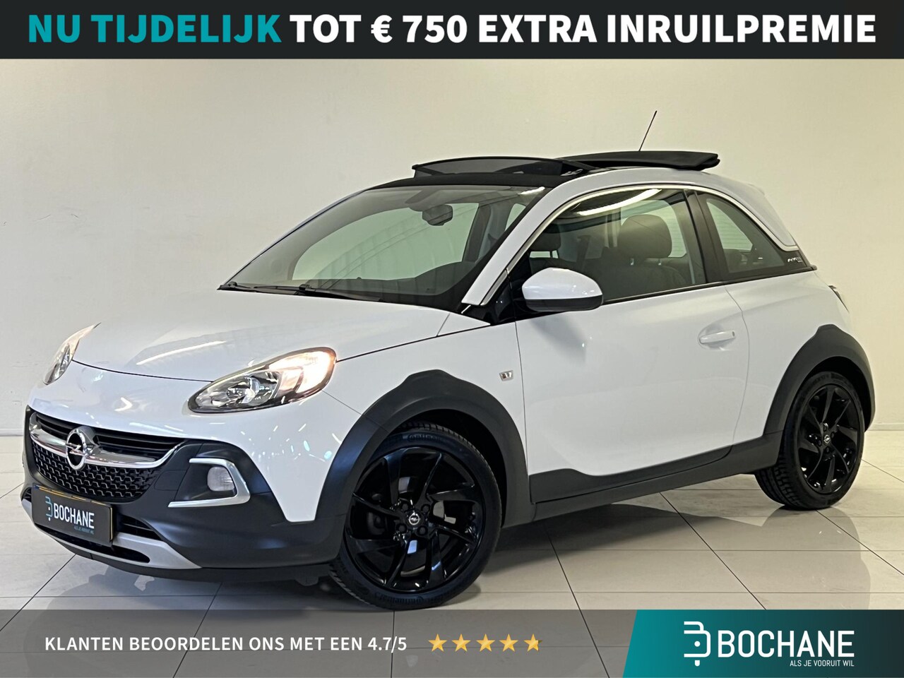 Opel ADAM - 1.0 Turbo Rocks | Vouwdak | Navigatie | Parkeersensoren | - AutoWereld.nl