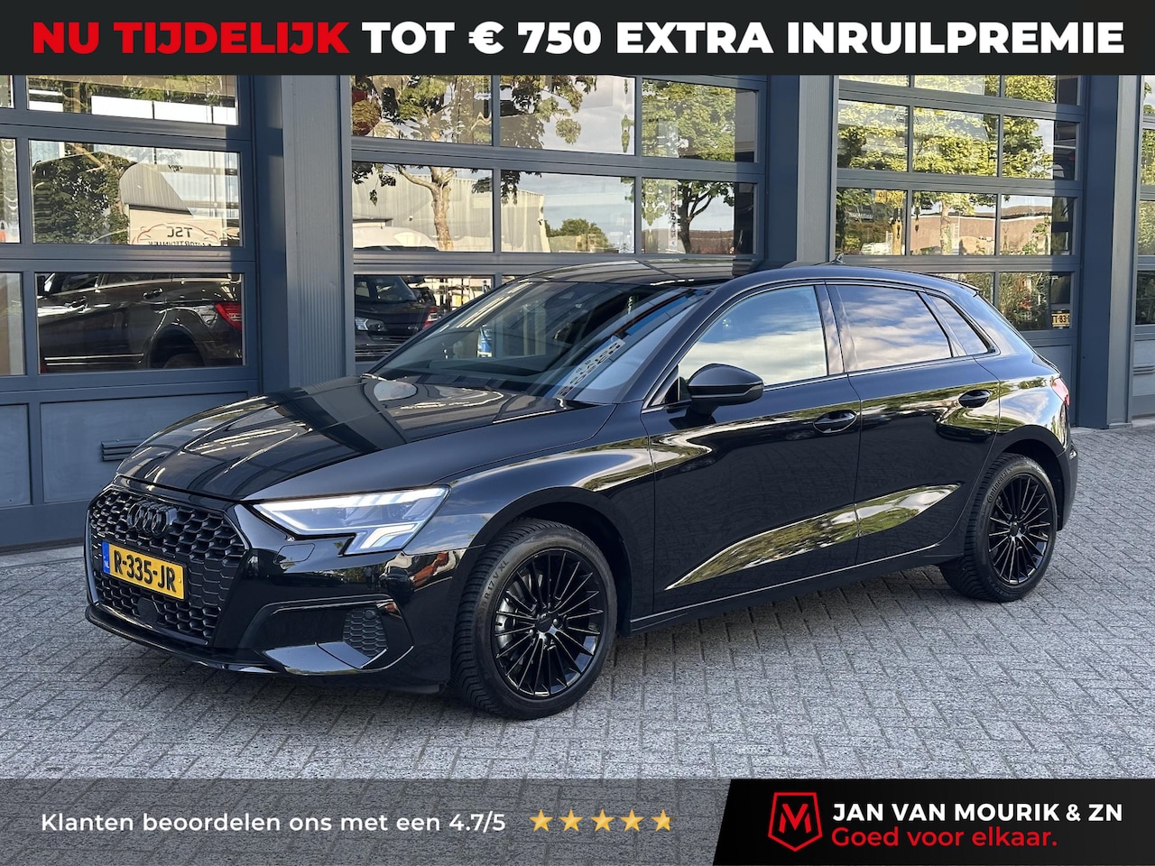 Audi A3 Sportback - 30 TFSI Advanced edition | NAVI | BLACK PACK | STOELVERWARMING - AutoWereld.nl