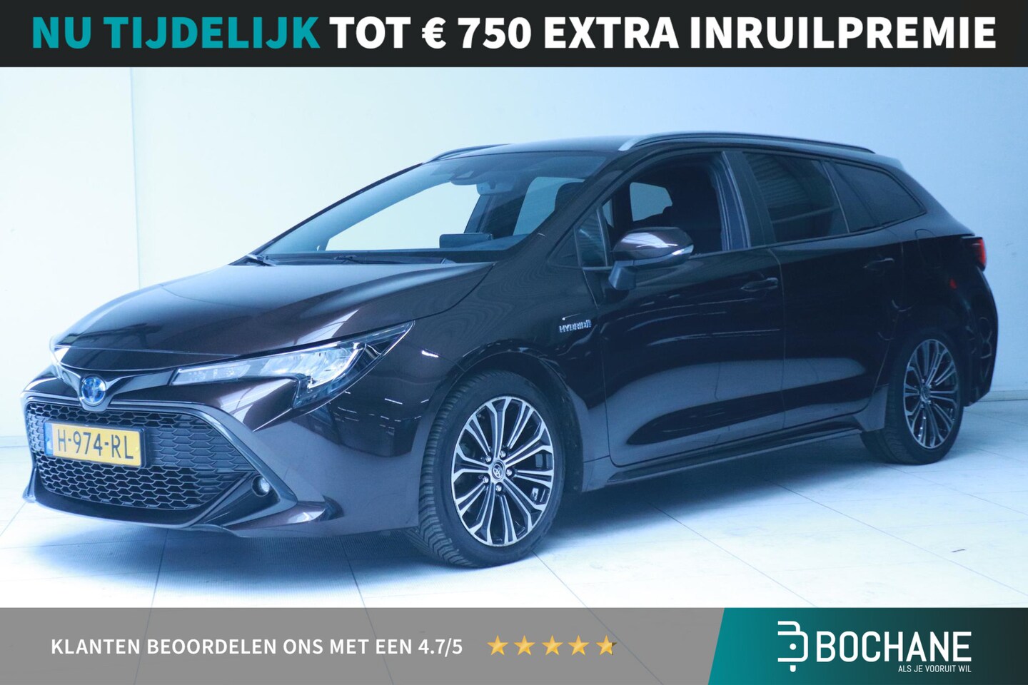 Toyota Corolla Touring Sports - 2.0 Hybrid Business Plus Clima/Navi/Camera/Afneembare Trekhaak - AutoWereld.nl