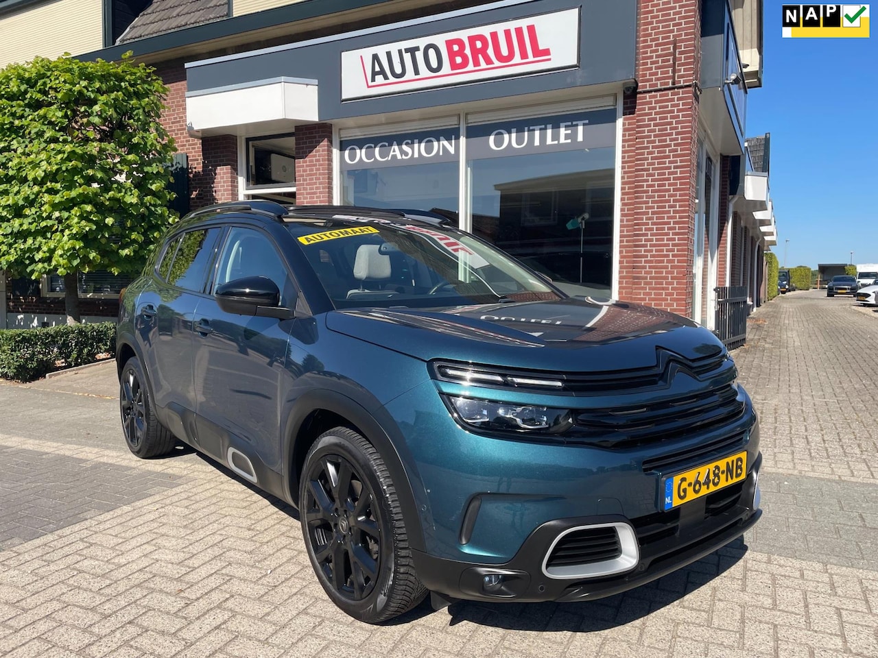 Citroën C5 Aircross - 1.6 PureTech Shine Aut.|Schuifdak|1/2 leer|Navi|Camera| - AutoWereld.nl