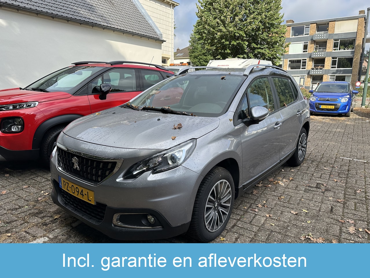 Peugeot 2008 - 1.2 PureTech Automaat Blue Lion All-in Prijs Airco/Cruise/Navi/Carplay/Android auto/Parkee - AutoWereld.nl