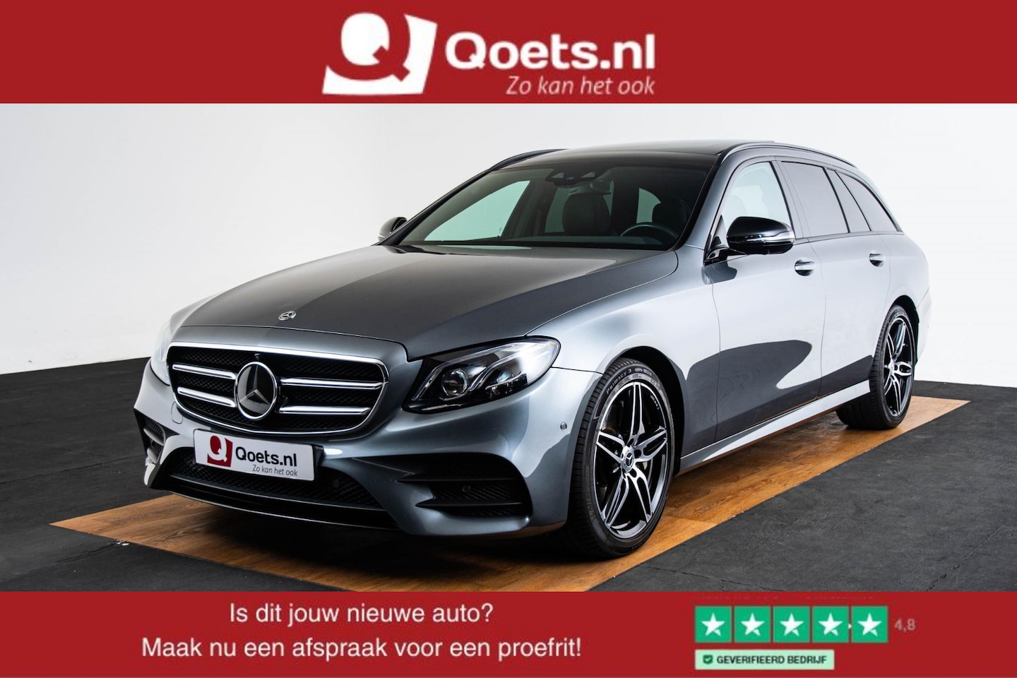 Mercedes-Benz E-klasse Estate - 400 4MATIC AMG Line exterieur - Avantgarde Interieur - Trekhaak - Panoramadak - Memorypakk - AutoWereld.nl