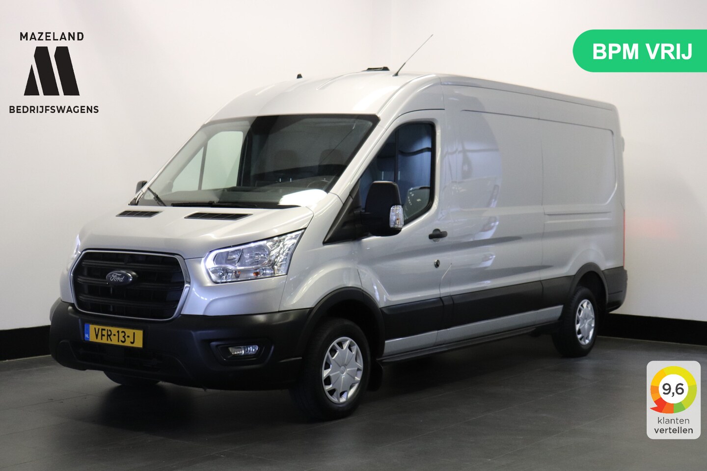 Ford Transit - 2.0 TDCI L3H2 130PK EURO 6 - Airco - Navi - Cruise - €14.499,- Excl. - AutoWereld.nl