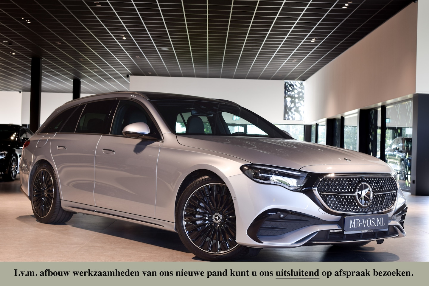 Mercedes-Benz E-klasse Estate - 300 de 4-M AMG Luchvering|ACC|Keyless|Burmester 4D|Mem|Dynamic Light|Trekhaak|360 - AutoWereld.nl