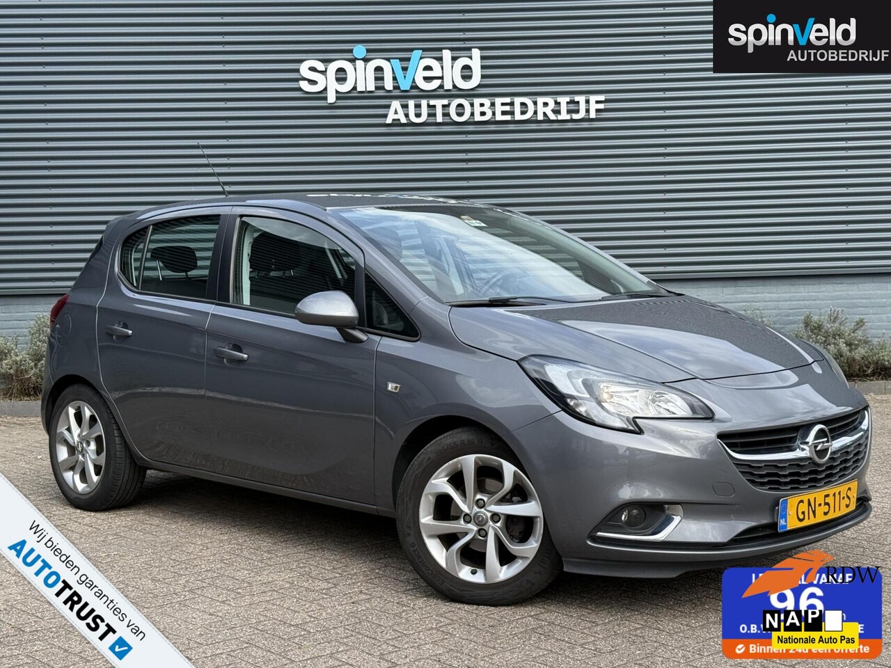 Opel Corsa - 1.4 Color Edition BJ`15 Airco Cruise Trekhaak 5drs - AutoWereld.nl