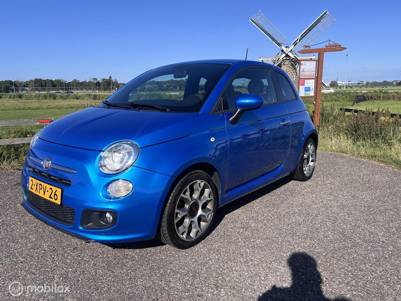 Fiat 500 - BLUE 500 S 142300 KM Leder - AutoWereld.nl