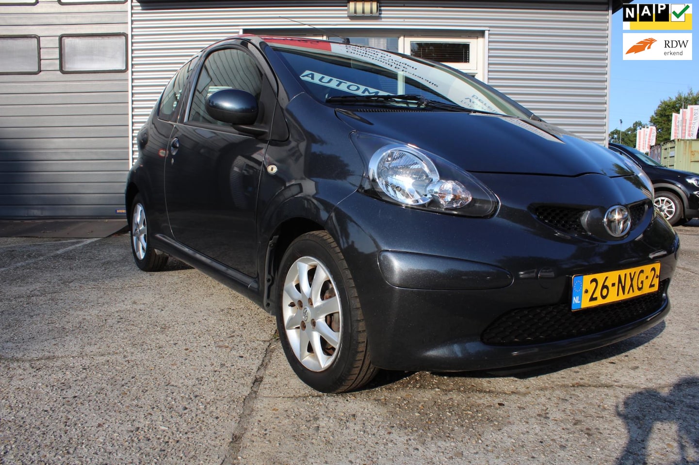 Toyota Aygo - 1.0-12V Automaat, Airco, nieuwe apk, incl. afleveringsbeurt,2x sleutel, boekjes, nette zui - AutoWereld.nl