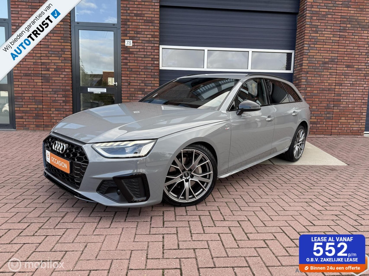 Audi A4 Avant - 40 TFSI S edition | Nardo | RS Zetels | B&O | Massage - AutoWereld.nl