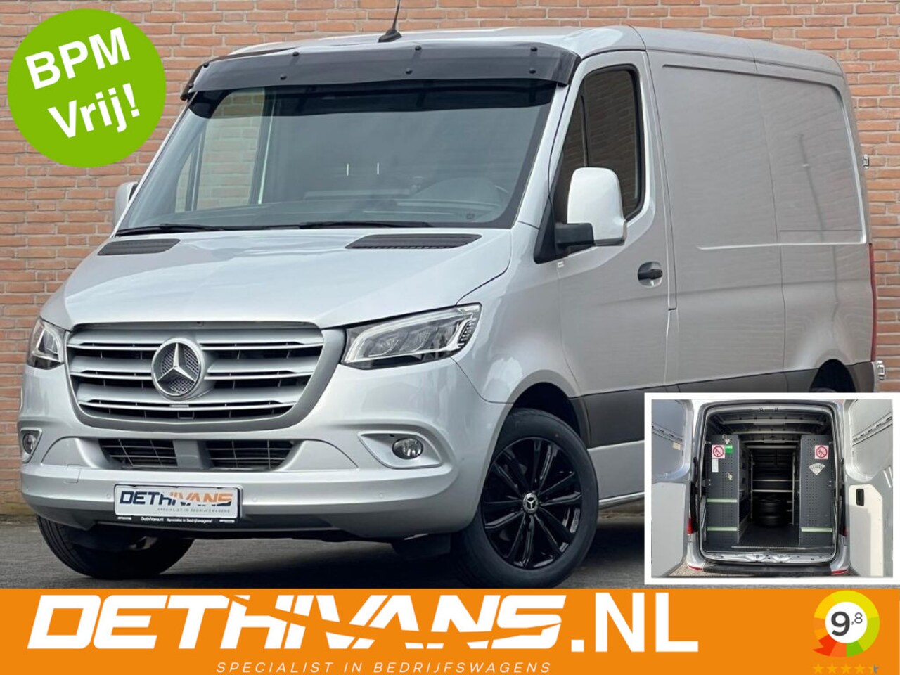 Mercedes-Benz Sprinter - 314CDI 143PK 9G-Tronic / M-Bux / Distronic /Complete inrichting - AutoWereld.nl