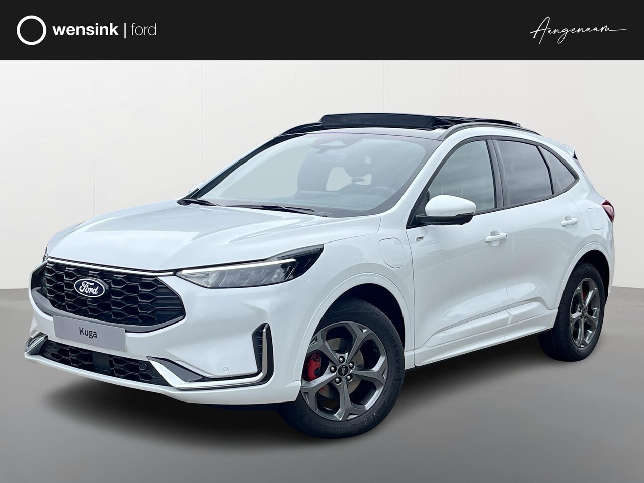Ford Kuga - 2.5 PHEV ST-Line X Nieuw Uit Voorraad | Stoel,- Stuur,- en Voorruitverwarming | Adaptieve - AutoWereld.nl