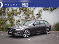 Volvo V90 - T8 Plug-in hybrid AWD Ultra Dark | 360 Graden camera | Trekhaak | Schuif-/kanteldak | Adap