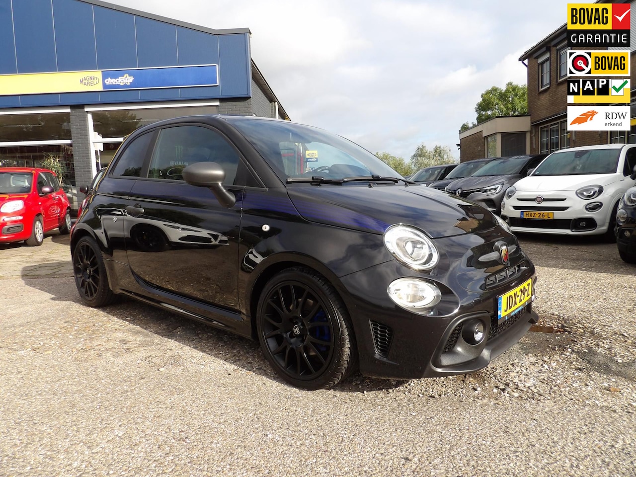 Fiat 500 Abarth - 1.4 T-Jet Turismo 70th Anniversary Yamaha factory racing Automaat / Rijklaarprijs - AutoWereld.nl