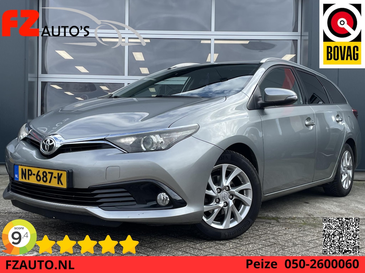 Toyota Auris Touring Sports - 1.2T Aspiration - Navigatie - Achteruitrijcamera - Climate Control - Nette auto! - AutoWereld.nl
