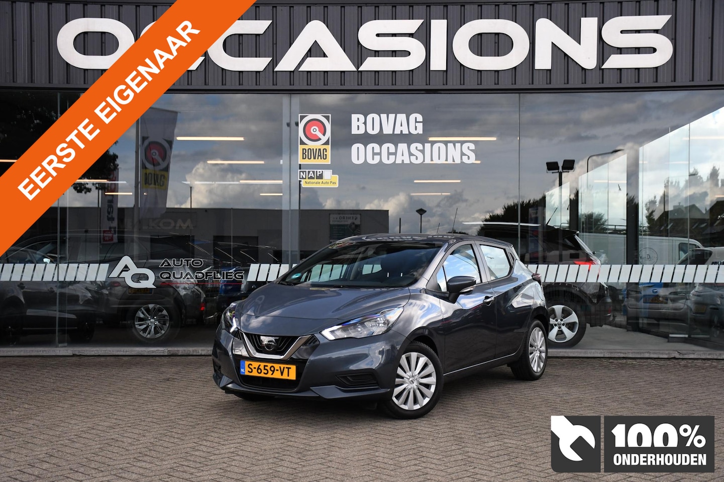 Nissan Micra - 1.0 IG-T Acenta 1 EIGENAAR/ APPLE CARPLAY/ DAB - AutoWereld.nl