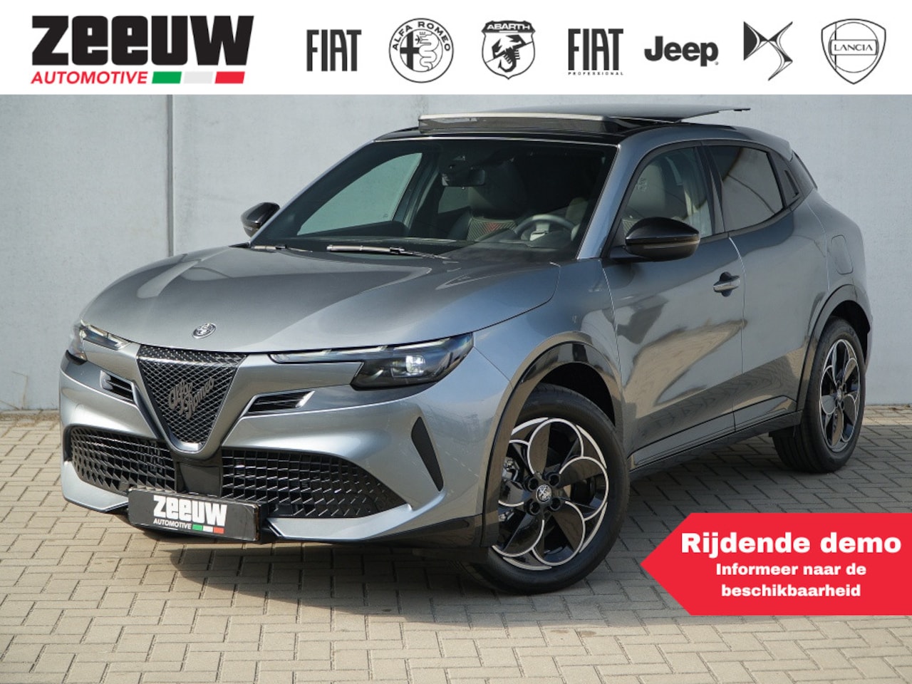 Alfa Romeo Junior - 1.2 Turbo 136 PK Ibrida | Pano Dak | Techno | 18" - AutoWereld.nl