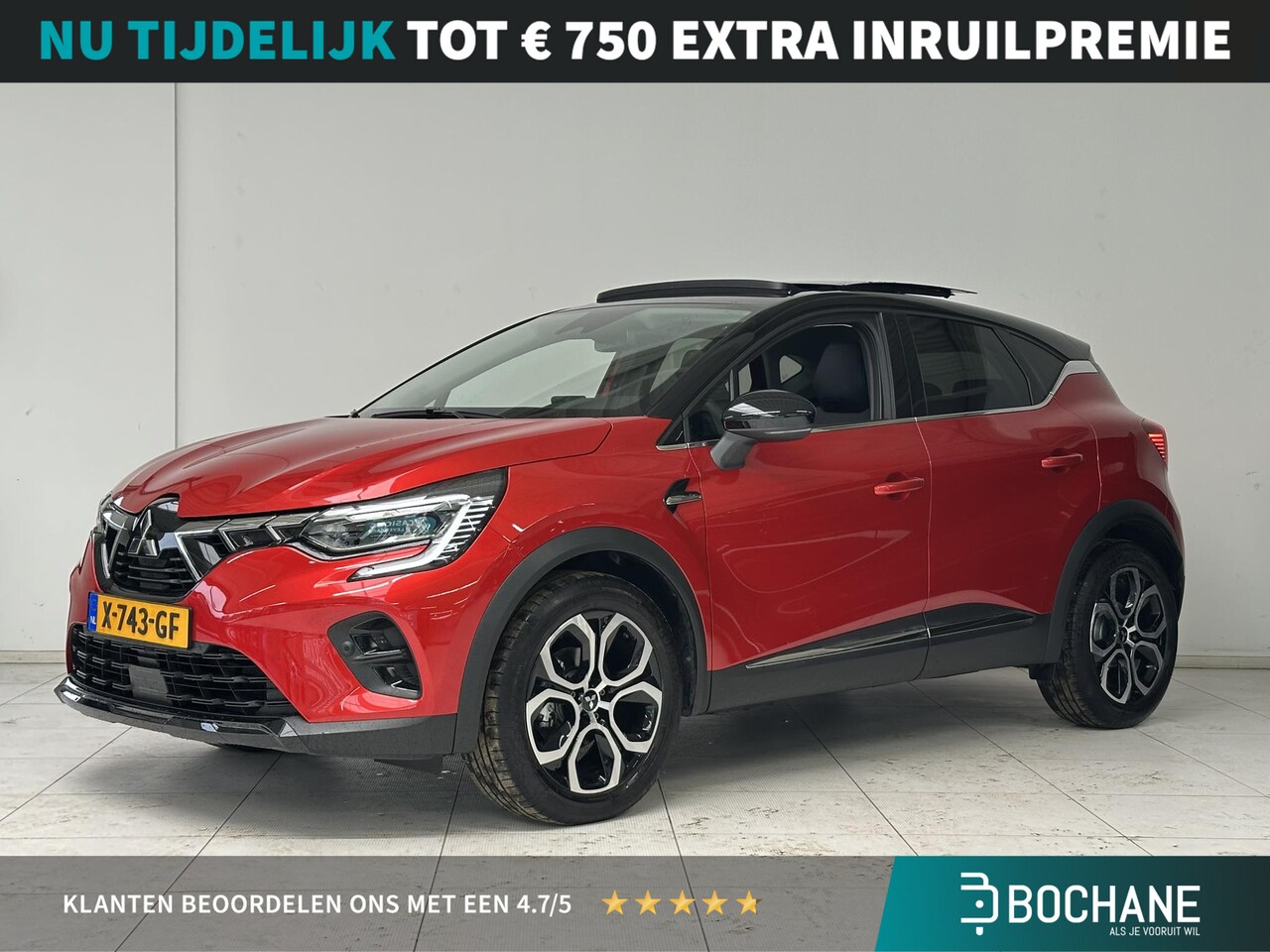 Mitsubishi ASX - 1.3 DI-T 7DCT Instyle Clima/Schuifdak/Stuurverwarming - AutoWereld.nl