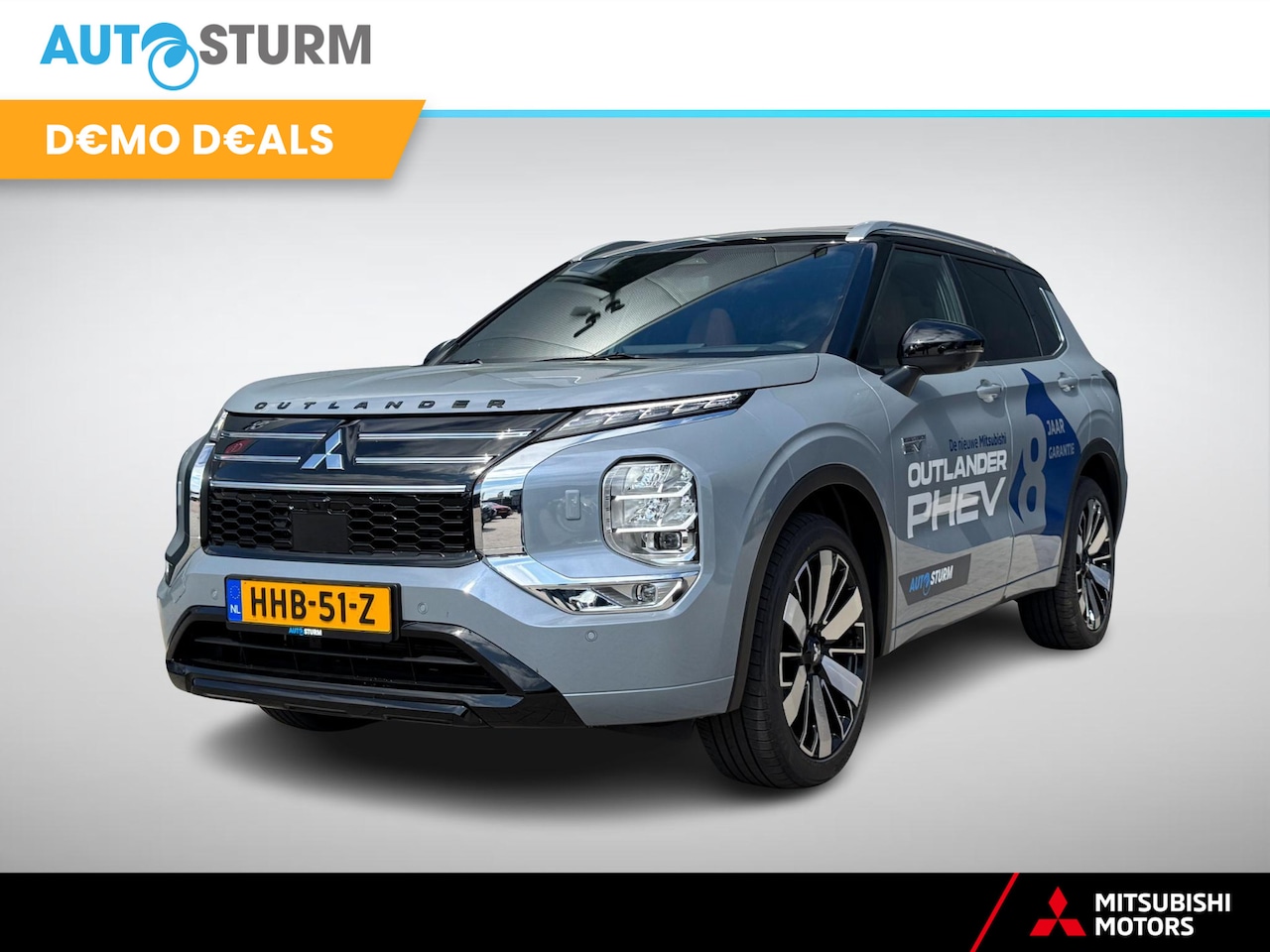 Mitsubishi Outlander - 2.4 PHEV Instyle+ | Panoramadak | Nappa Leder | Premium Audio | Stoelventilatie + -Verwarm - AutoWereld.nl