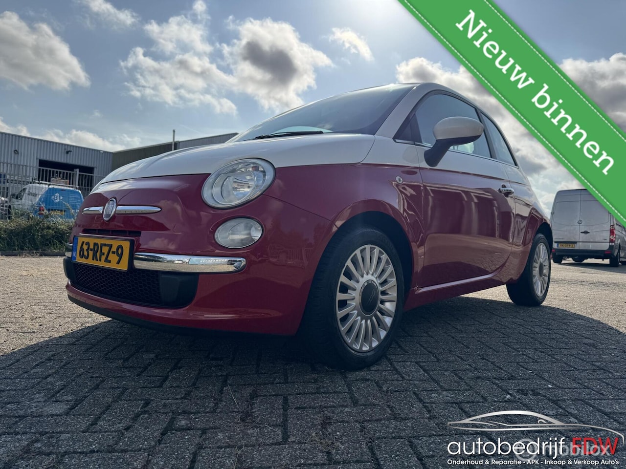 Fiat 500 - 0.9 TwinAir BiColore/BTW AUTO/AIRCO/NAP/LM VELGEN - AutoWereld.nl