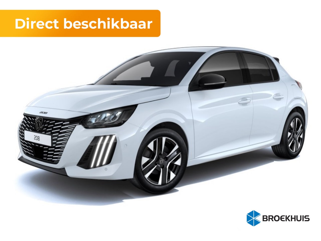 Peugeot 208 - Allure | 16" Lichtmetalen velgen 'ELBORN' | Climate Control | Dashboard en deurpanelen in - AutoWereld.nl