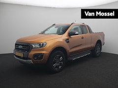 Ford Ranger - 2.0 EcoBlue Wildtrak Supercab Aut. | Trekhaak | Leder | Rollertop | Navigatie | adaptive C