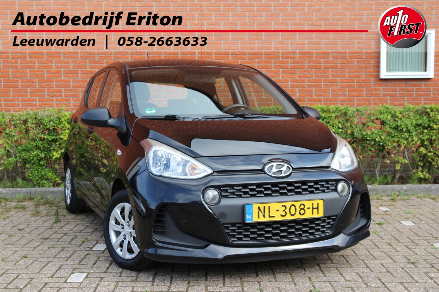 Hyundai i10 - 1.0i 67pk i-Motion | NL-auto | 5 deuren | Airco | Centr. deurvergr. | Radio | Stuurbekrach - AutoWereld.nl