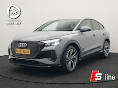 Audi Q4 Sportback e-tron - 35 2 x S Line 170pk Dealer O.H INCL BTW | Lederen Sportstoelen | 20"L.M | Apple Carplay |