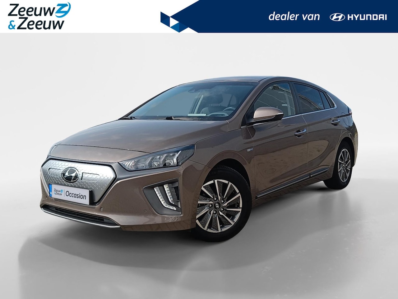 Hyundai IONIQ - Premium EV ZEER LUXE | 64.000KM! | 1e EIGENAAR! - AutoWereld.nl