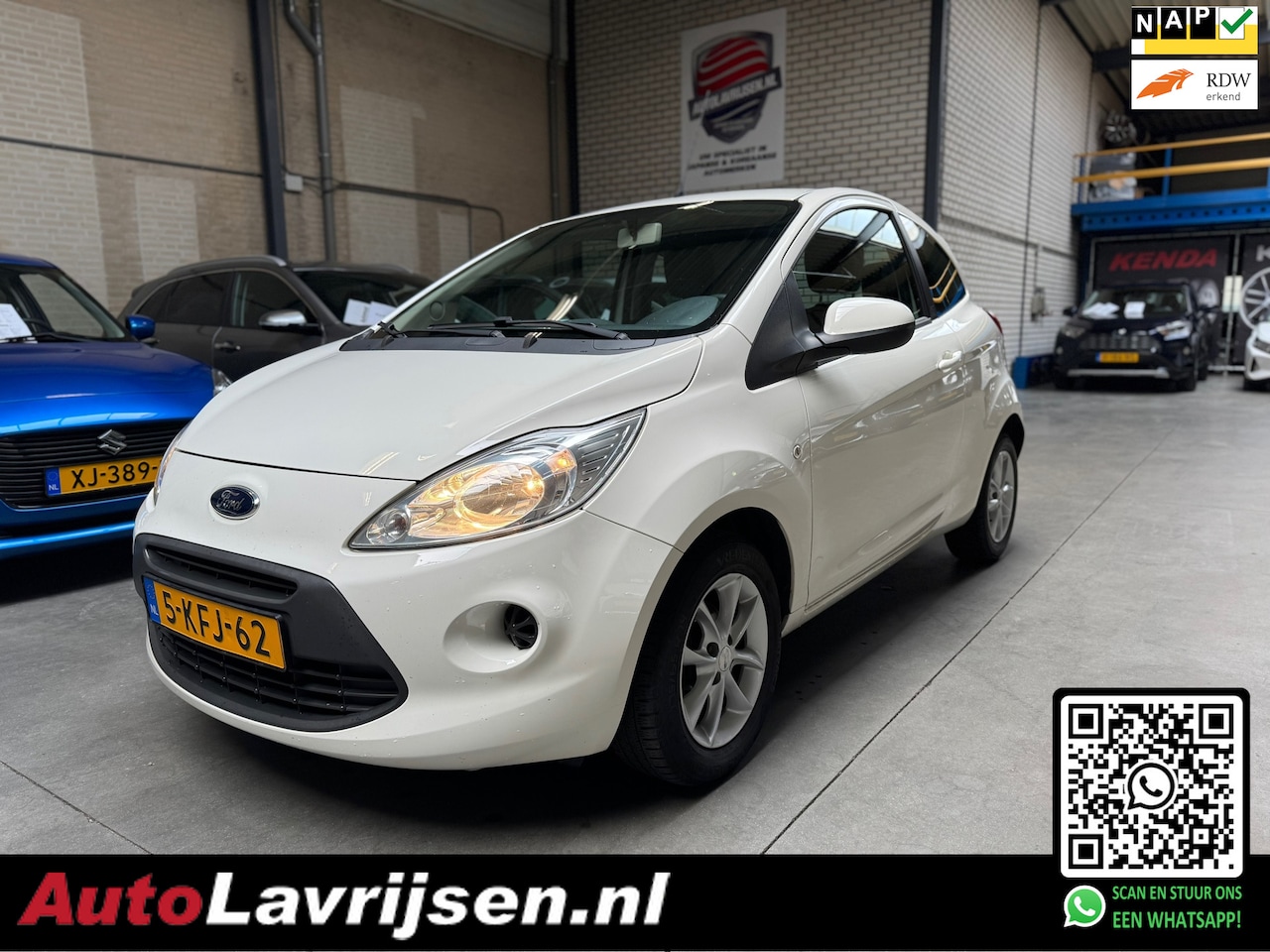 Ford Ka - INRUILKOOPJE!! 1.2 Champions Edition NL AUTO NAP AIRCO LM VELGEN HEEL MOOI ZUINIG EN BETRO - AutoWereld.nl