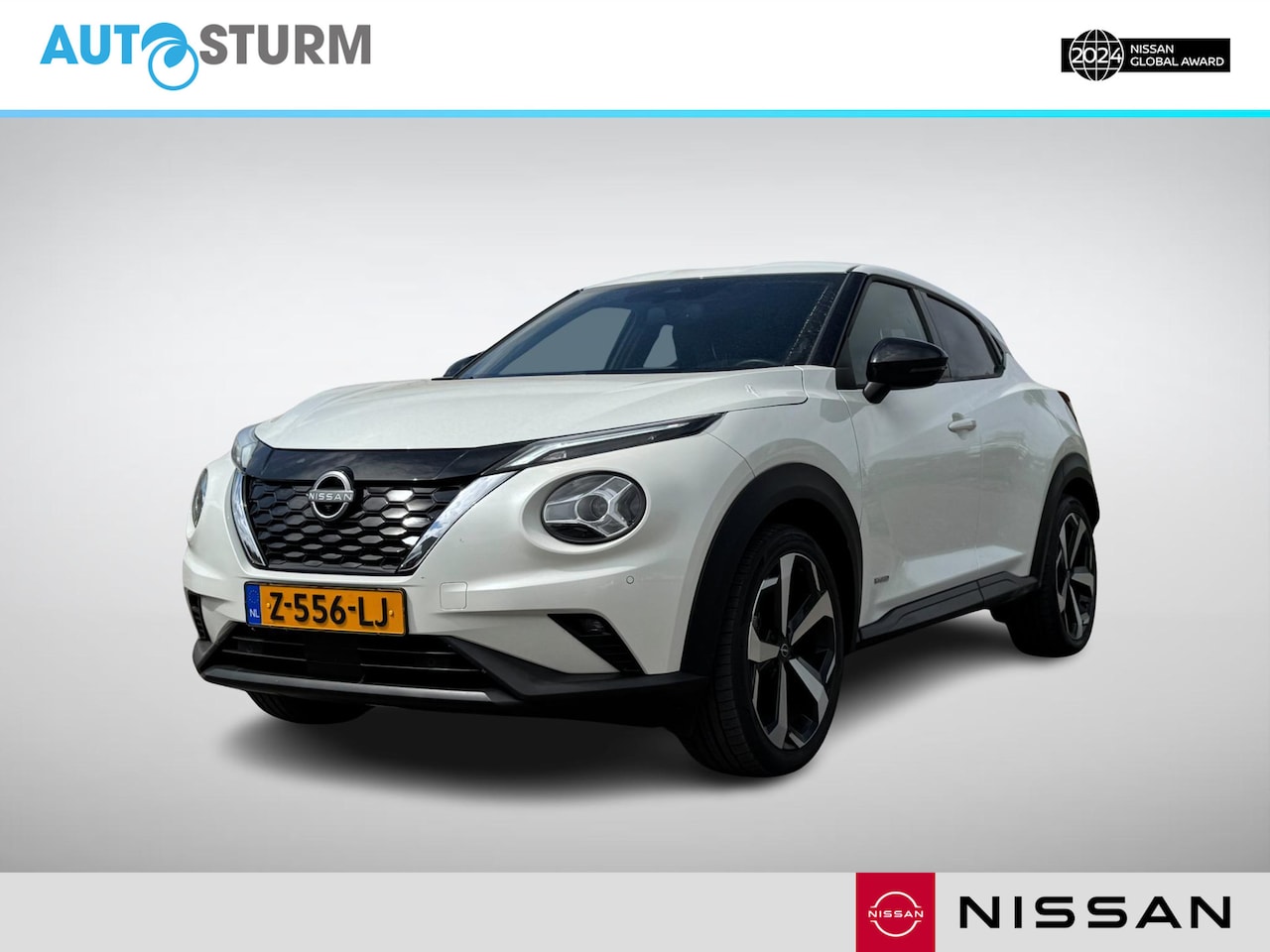 Nissan Juke - 1.6 Hybrid Tekna Full Options! - AutoWereld.nl